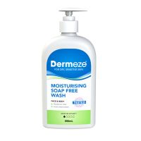 Dermeze Moisturising Soap Free Wash 500ml