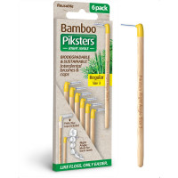 Piksters Bamboo Right Angle Interdental Brush Size 3 6 Pack