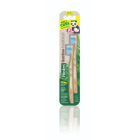 Piksters Kids Bamboo Toothbrush Soft Twin Pack