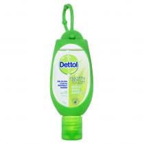 Dettol Instant Hand Sanitiser Refresh Green Clip 50ml