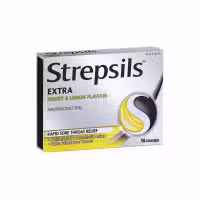 Strepsils Extra Honey Lemon 16 Lozenges