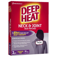 Deep Heat Neck And Joint Patches 2 Pack