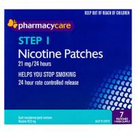 Pharmacy Care Nicotine Patches 21mg 7 Pack