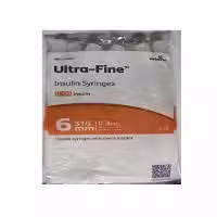 Embecta Ultra Fine Insulin Syringe 0.3ml 31g 6mm Pack of 10 Syringes Ref 324900