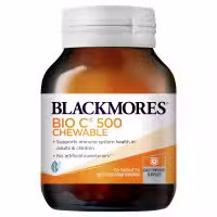 Blackmores Bio C 500 Chewable 50 Tablets