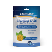 Ease A Cold Breathe Ease Menthol & Manuka Honey Lozenges 16 Lozenges