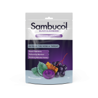 Sambucol Soothing Black Elderberry Menthol Lozenges 16 Lozenges 