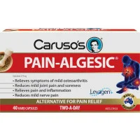 Carusos Pain Algesic Two A Day 40 Capsules