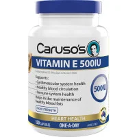 Carusos Vitamin E 500IU 150 Capsules