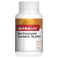 Nutra Life Bio Curcumin Turmeric 16500 plus 60 Capsules