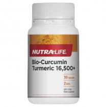 Nutra Life Bio-Curcumin Turmeric 16,500+ 30 Capsules