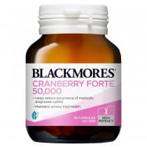 Blackmores Cranberry Forte 50000 30 Capsules