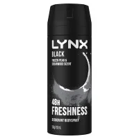Lynx Men Body Spray Black 165ml