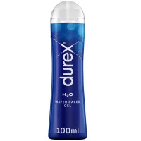 Durex H2O Water Based Lubricant Gel Lube Pack of 100mL