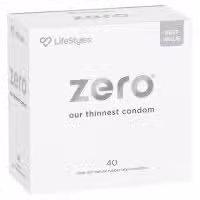 LifeStyles Zero Uber Thin Condoms 40 Pack