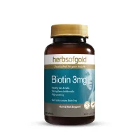 Herbs of Gold Biotin 3mg 60 Tablets