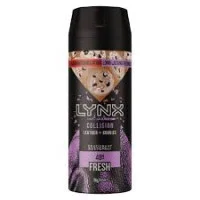 Lynx Deodorant Body Spray Collision Leather And Cookies 165ml