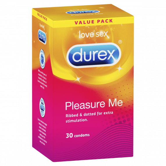 Durex Pleasure Me Condom 30 Pack