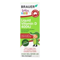 Brauer Baby and Kids Liquid Vitamin D 400IU 10ml
