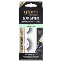 Glam By Manicare Ruby Grace Xpress Adhesive Eyeliner And Lash Kit