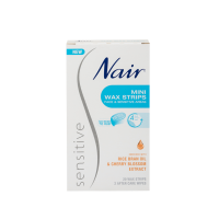 Nair Sensitive Wax Strips Mini 20 Pack