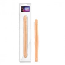 B Yours Double Dildo Beige 16 Inches 1 Pack