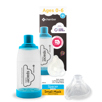 E-Chamber La Petite Asthma Spacer With Small Mask