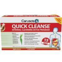 Carusos Quick Cleanse Internal Cleansing Detox 15 Day Program
