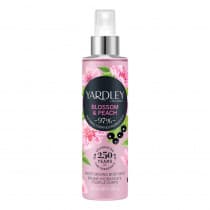 Yardley London Blossom & Peach Fragrance Body Mist 200ml