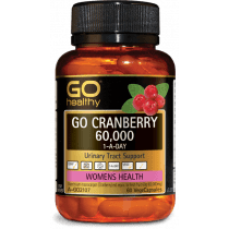 Go Healthy Go Cranberry 60000 1-A-Day 60 Capsules 
