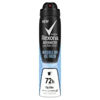 Rexona Men Advanced Protection Invisible Dry Ice Fresh Antiperspirant Aerosol 220ml
