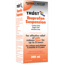 Trust For Kids Ibuprofen Suspension 200ml