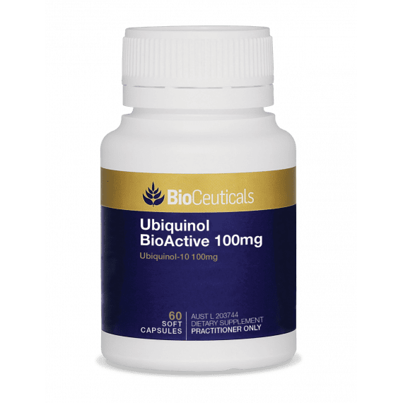 BioCeuticals Ubiquinol BioActive 100mg 60 capsules