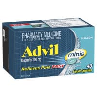 Advil Minis Liquid Capsules 40 Capsules