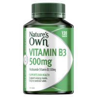 Natures Own Vitamin B3 500mg 120 Tablets