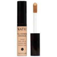 Natio Full Coverage Concealer Dark Medium 12ml