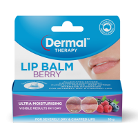 Dermal Therapy Lip Balm Berry 10g
