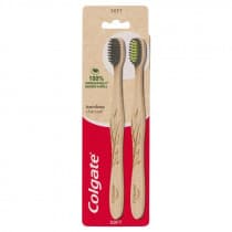 Colgate Bamboo Charcoal Toothbrush 2 Pack