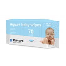 Reynard Aqua+ Baby Wipes 70 Pack
