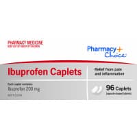Pharmacy Choice Ibuprofen 96 Caplets