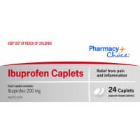 Pharmacy Choice Ibuprofen 24 Caplets