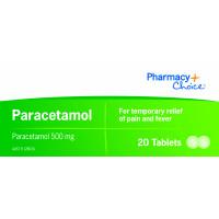 Pharmacy Choice Paracetamol 20 Tablets