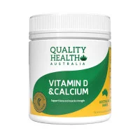 Quality Health Vitamin D And Calcium 130 Tablets