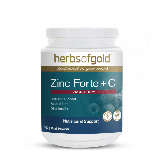 Herbs of Gold Zinc Forte + C 100g