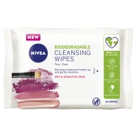 Nivea Gentle Facial Cleansing Wipes 25 Wipes