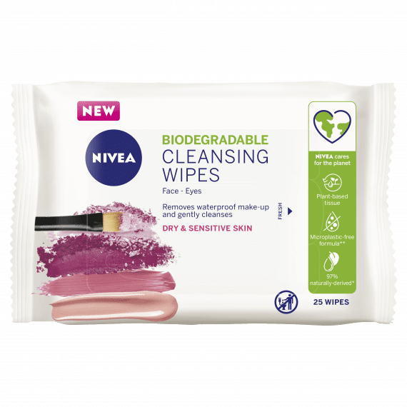 Nivea Gentle Facial Cleansing Wipes 25 Wipes