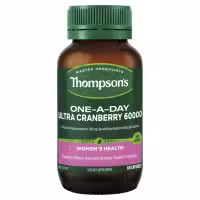 Thompsons One A Day Ultra Cranberry 60000mg 60 Capsules 