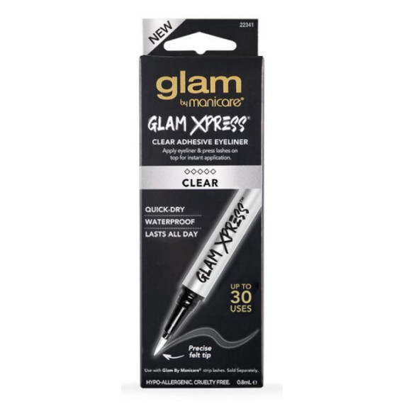 Glam by Manicare Glam Xpress Clear Eyeliner - Invisible Adhesive at Chemist Australia