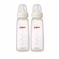 Pigeon Flexible Bottle PP 240ml Twin Pack