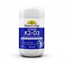 Nature’s Way Vitamin K2 + D3 30 Capsules